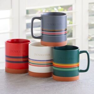Pendleton Multicolor Striped Mug Set